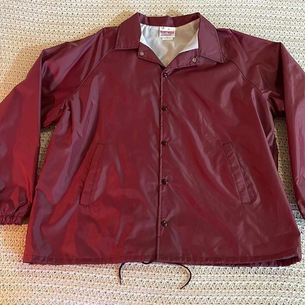 Vintage 1980s Hartwell Sports Trucking Windbreaker Dead Stock
